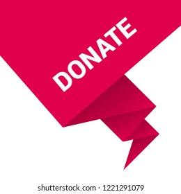 donate sign,label. donate speech bubble. donate tag sign,banner