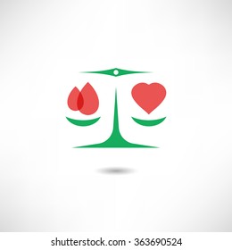 Donated blood icon