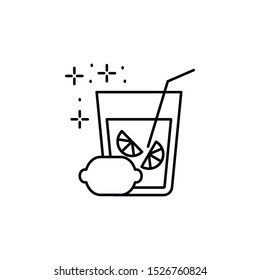 Donates, bakery icon. Element of Food and Drink icon. Thin line icon