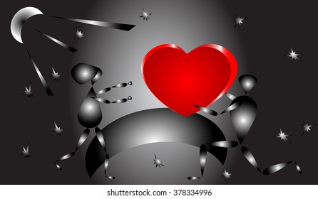 Donates the heart of the beloved