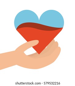 Donation blood design