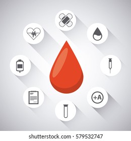 Donation blood design