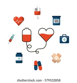 Donation blood design