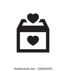 Donation box icon