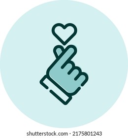 Donation and charity care, illustration, vector on a white background.