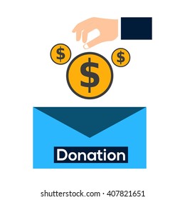 Donation and Giving poster Template