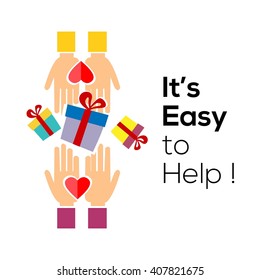 Donation and Giving poster Template