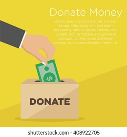 Donation and Giving poster Template
?