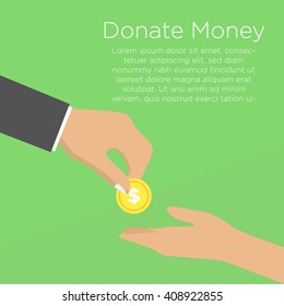 Donation and Giving poster Template
?