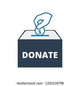 Donation Icon Concept