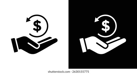 Concepto de icono de donación, Ilustración vectorial