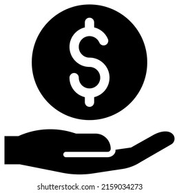 donation icon design, vector illustration, best used for presentations