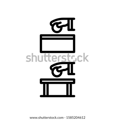 Donation Icon. Islamic & Ramadan Icon Set Vector Logo Symbol.
