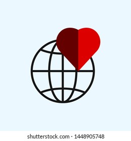 Donation icon. New trendy donation vector symbol.
