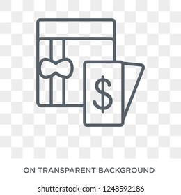 Donation icon. Trendy flat vector Donation icon on transparent background from Cryptocurrency economy and finance collection. High quality filled Donation symbol use for web and mobile