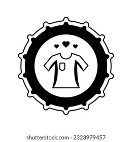 Donation icon vector illustration design template