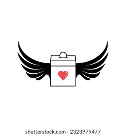 Donation icon vector illustration design template