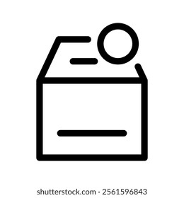 Donation Icon Vector Symbol Design Illustration