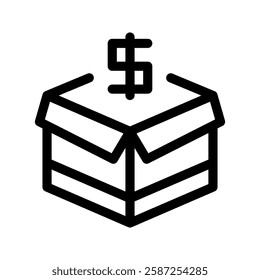 Donation Icon Vector Symbol Design Illustration