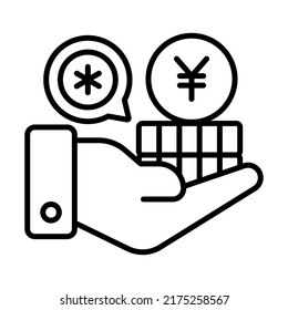 donación Diseño de conceptos modernos, ilustración vectorial