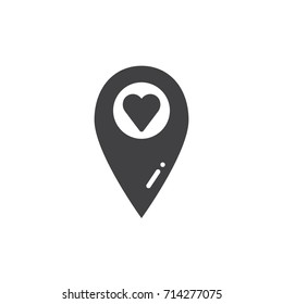 Donation placeholder icon vector, filled flat sign, solid pictogram isolated on white. Charity symbol, logo illustration