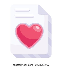 El icono 2d del informe de donación está listo para uso premium  