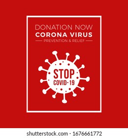 Donation Stop COVID-19 Corona Virus