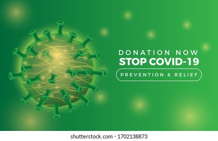 Donación para el vector Covid-19