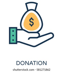 Donation Icon Images, Stock Photos & Vectors | Shutterstock
