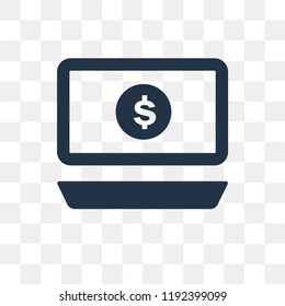 Donation vector icon isolated on transparent background, Donation transparency concept can be used web and mobile