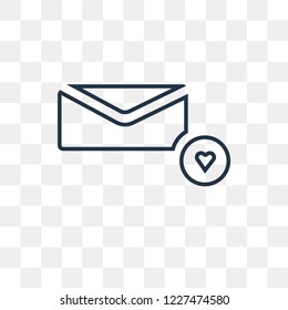 Donation vector outline icon isolated on transparent background, high quality linear Donation transparency concept can be used web and mobile