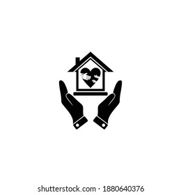 donations and charity icon vector symbol