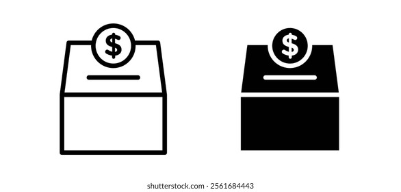 Donations icons for web ui designs
