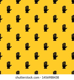 Donations for pets pattern seamless vector repeat geometric yellow for any design