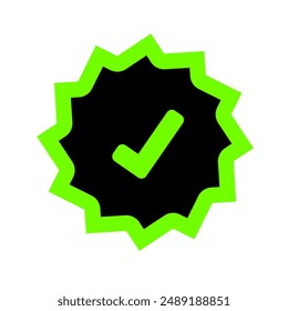 done checklist verification icon button