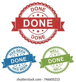 done label stamp 