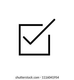 Done Modern Simple Vector Icon