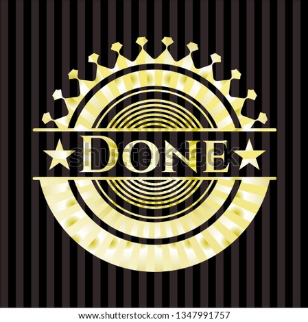 Done shiny emblem