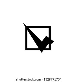 done sign icon vector. done sign sign on white background. done sign icon for web and app