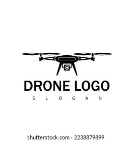 done technology camera fly remote logo design symbol