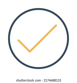 Done Vector icon which is suitable for commercial work and easily modify or edit it

