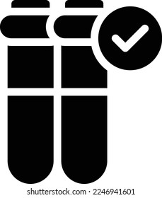done Vector illustration on a transparent background. Premium quality symmbols. Glyphs vector icons for concept and graphic design. 
