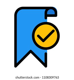 Done or Verified Bookmark