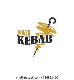 Doner Kebab. Template For Logo