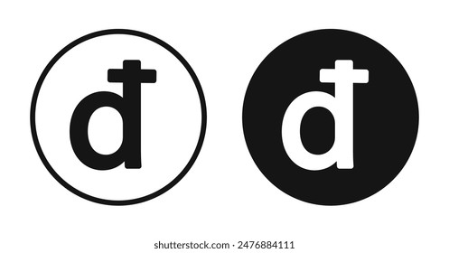 Dong Flat Liner Icon Set.