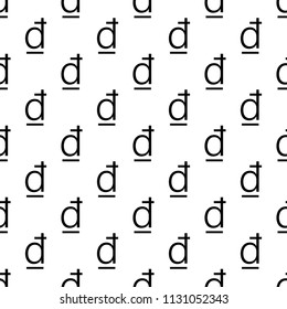 dong icon in Pattern style