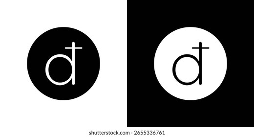 Dong-Symbol-Sammlung. Flache Vektorgrafik.