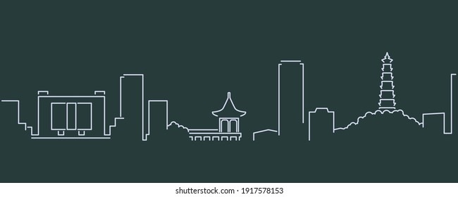 Dongguan Single Line Skyline Profile