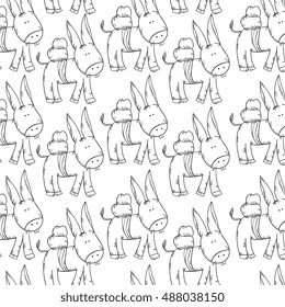 donkey animal background