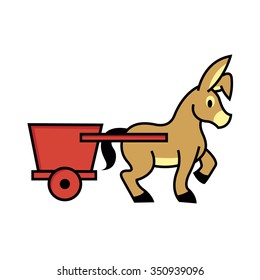 donkey and cart